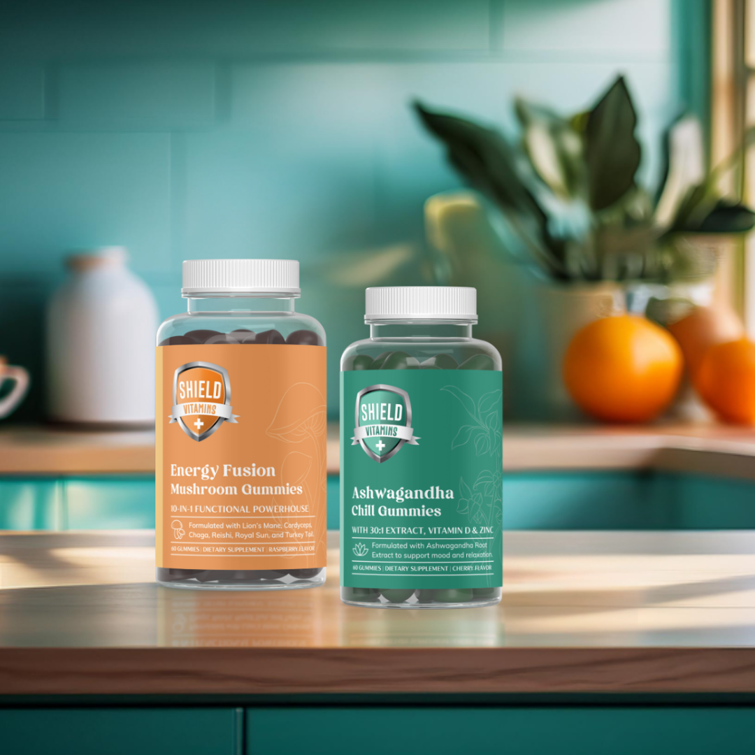 Shield Vitamins™ Energize & Unwind Duo