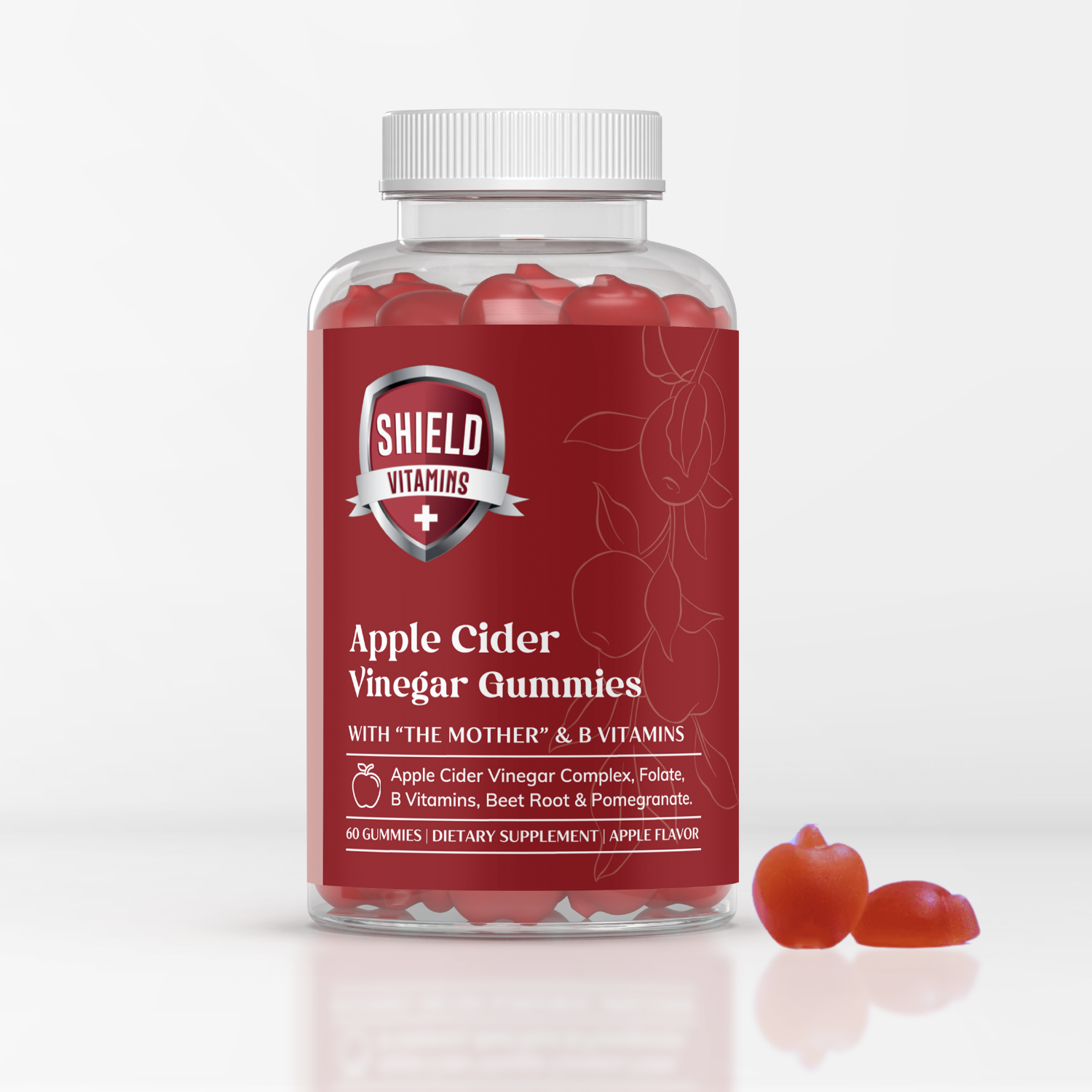 Shield Vitamins™ Apple Cider Vinegar Gummies